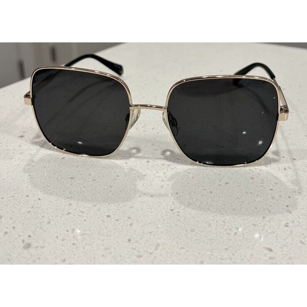 Polaroid PLD 6060/S 02F7 M9 57/19/140 women square sunglasses‎ Gold
